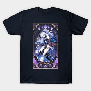 Jingliu Revelation Card Honkai Star Rail T-Shirt